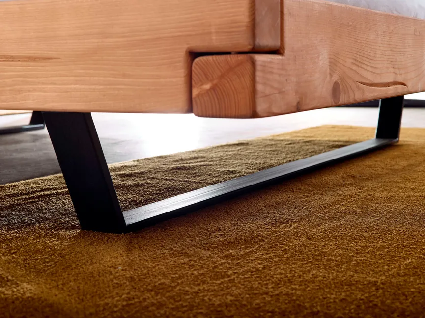 Massivholzbett 140x200 cm detail