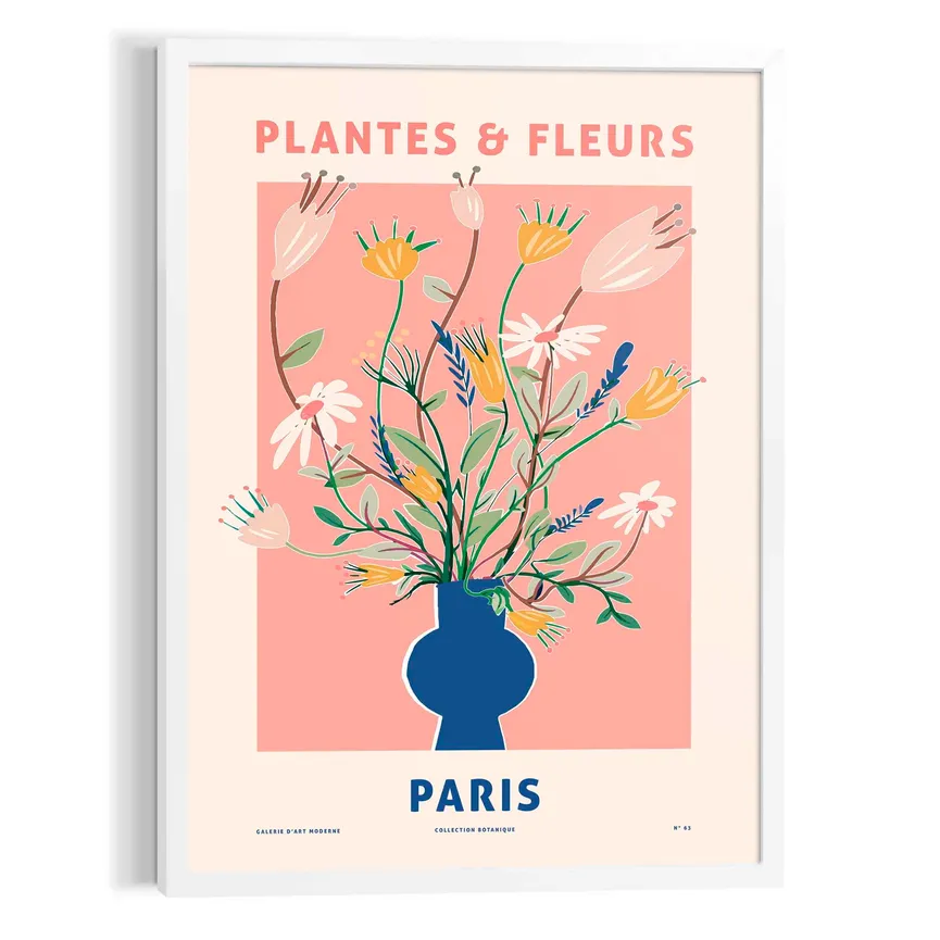 Bild gerahmt "Blue Vase" hauptaufnahme