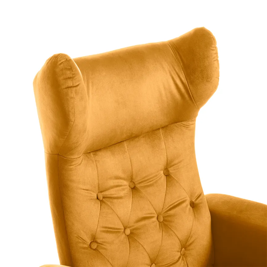 Relaxsessel + Hocker detail