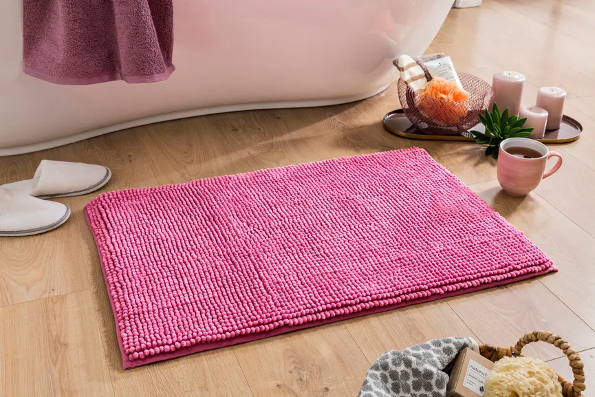 Badematte Chenille Chelsea milieu