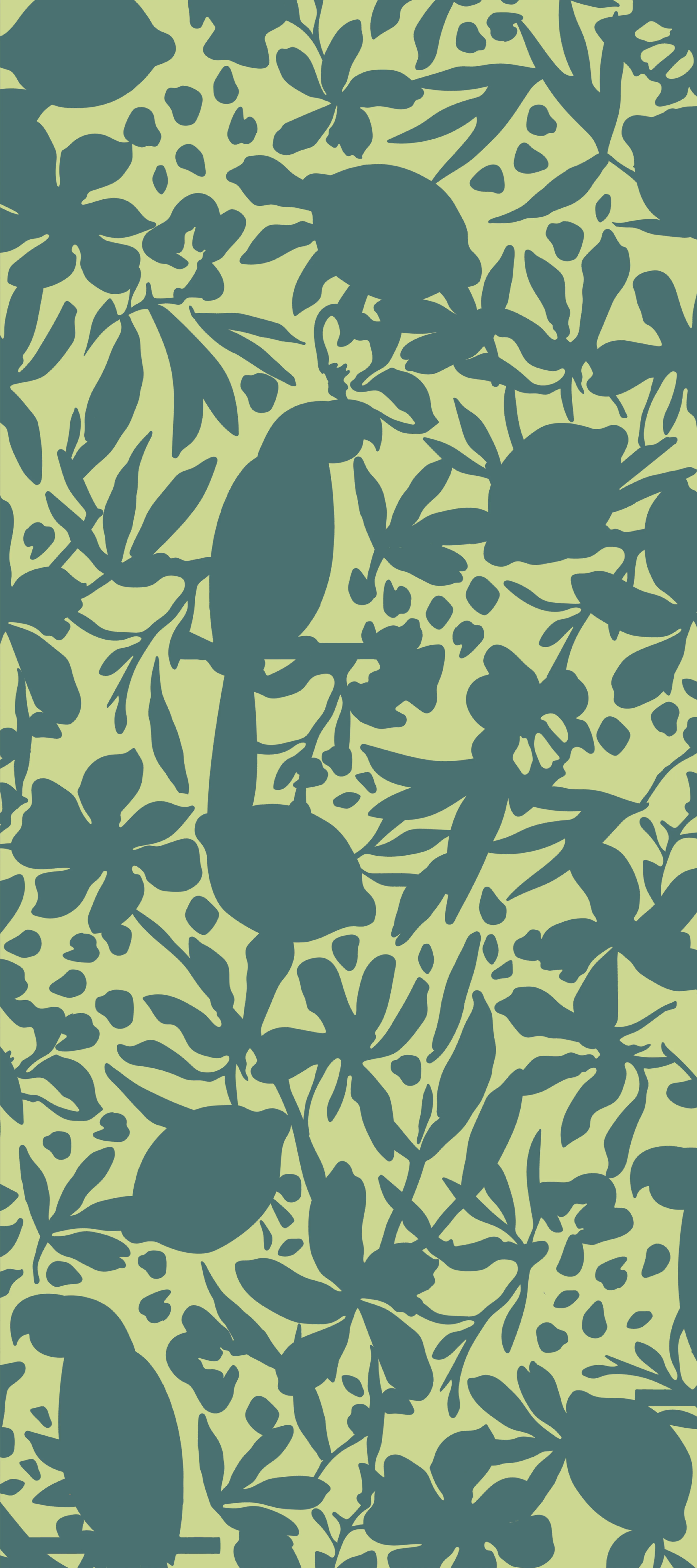 Strandtuch  Tropical 80 x 180 cm