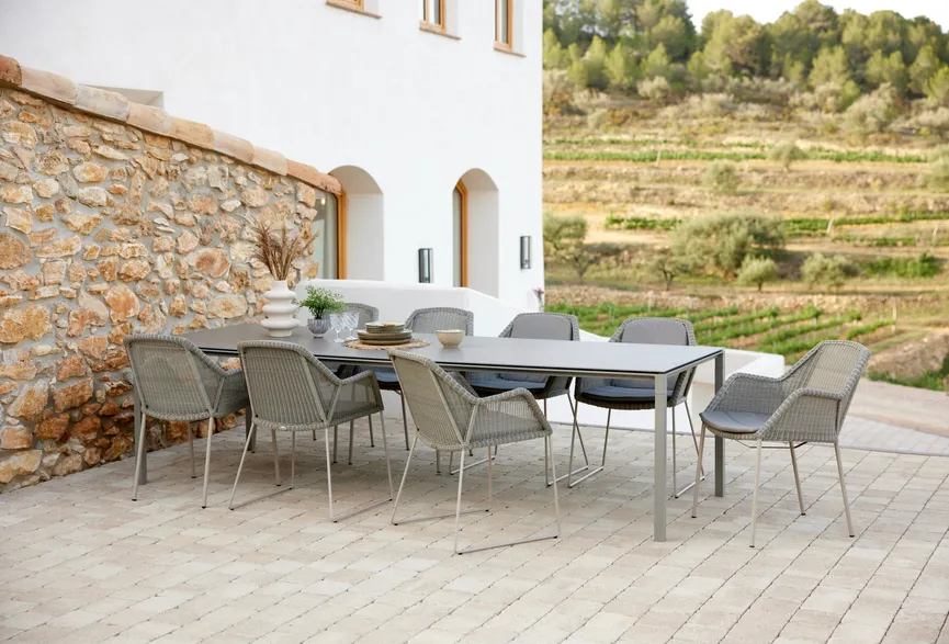 Dining Sessel m.Kufen milieu