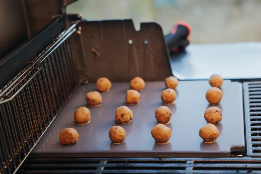 Crafted Grillstein glasiert detail