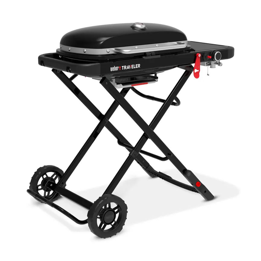 Weber Traveler Black detail