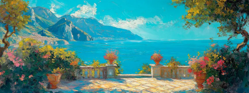 Wandbild "Beautiful View III" hauptaufnahme