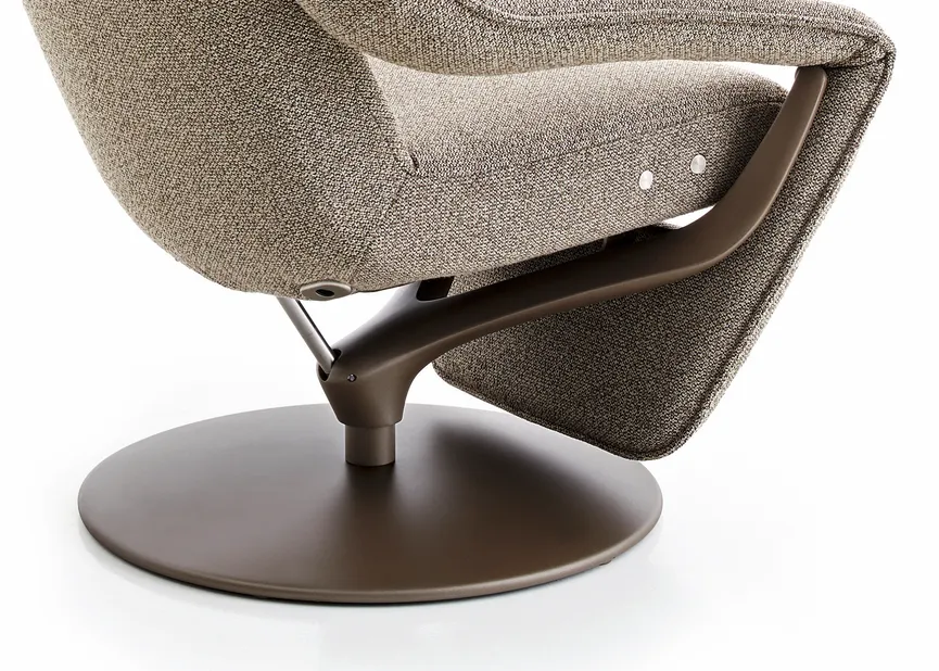 Sessel Yoko-1 DT bronziert detail