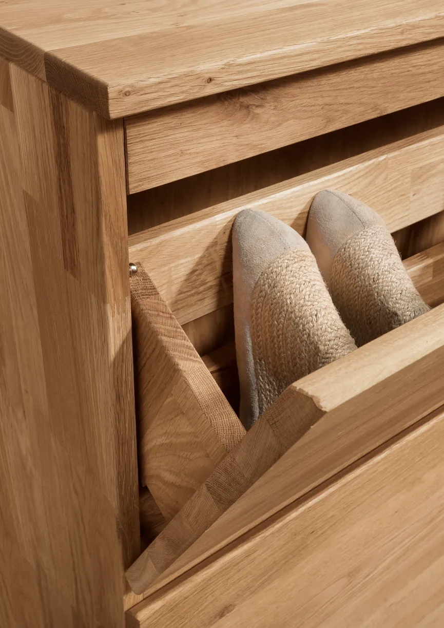 Hänge-Schuhschrank detail