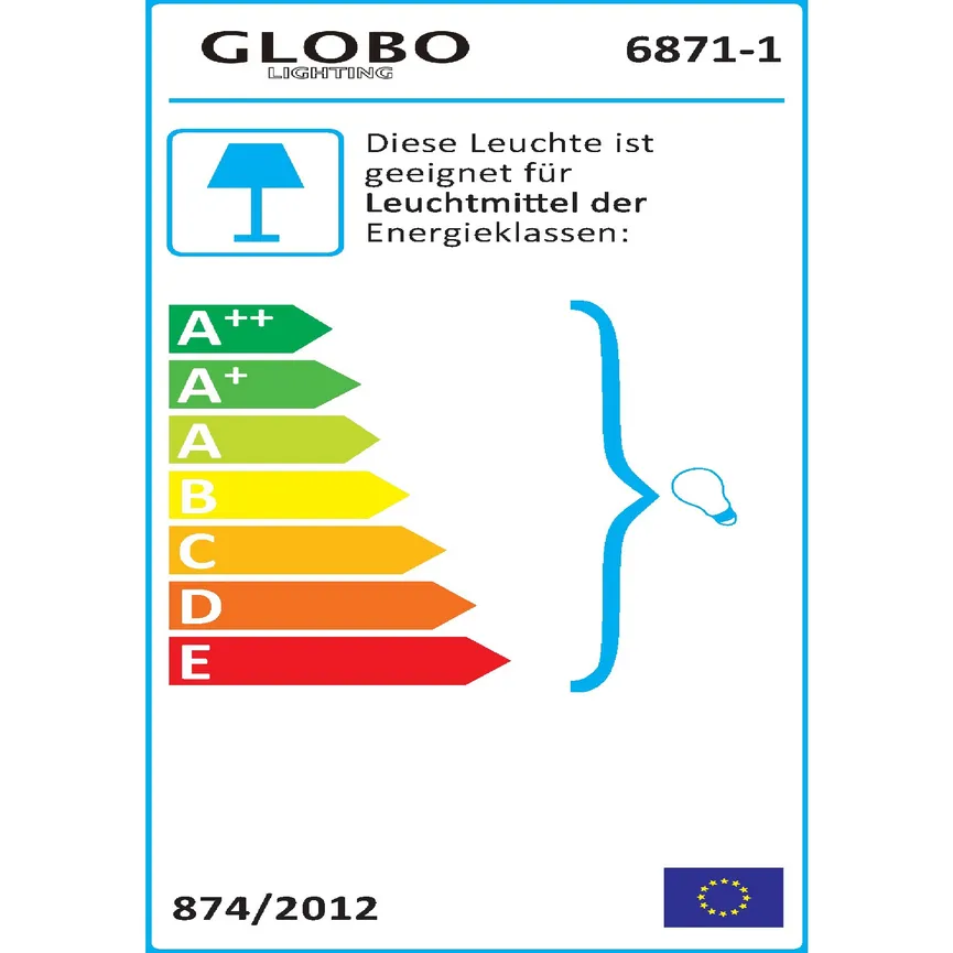 Stehleuchte "Landlife" energielabel