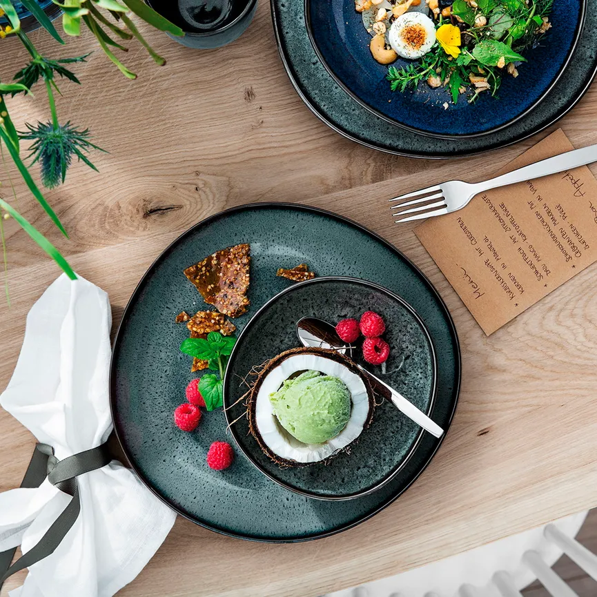 Bowl "Lave" 380 ml gris milieu