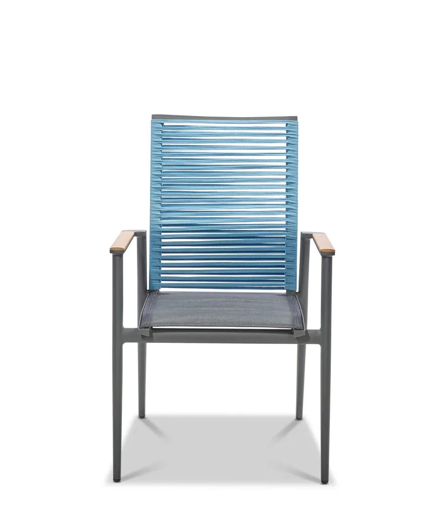 Amsterdam 6tlg blau detail