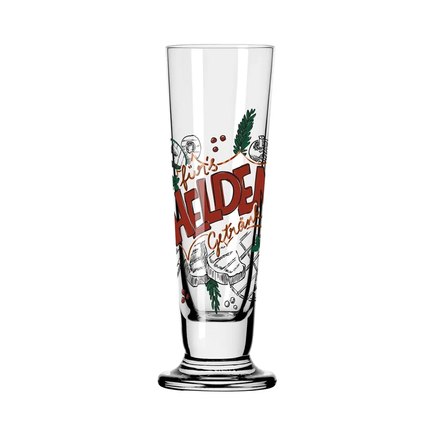 Schnapsglas "Heldenfest" 52 ml material_farbe