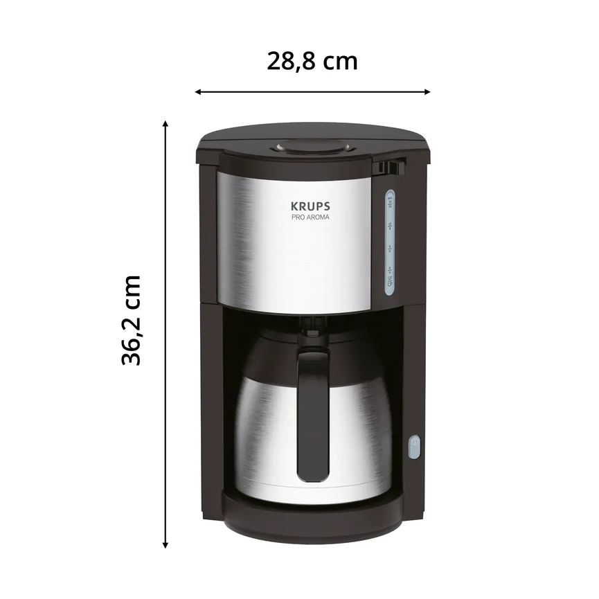 Kaffeemaschine Krups ProAroma detail