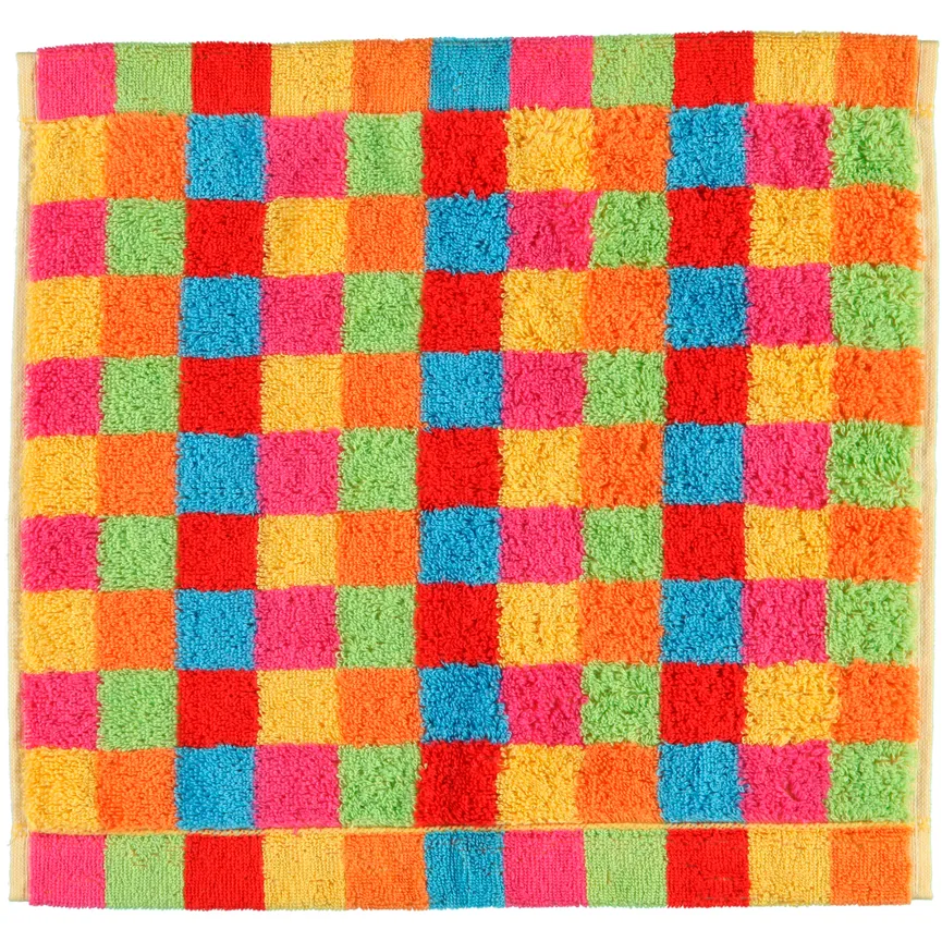 Waschhandschuh LIFESTYLE Karo material_farbe