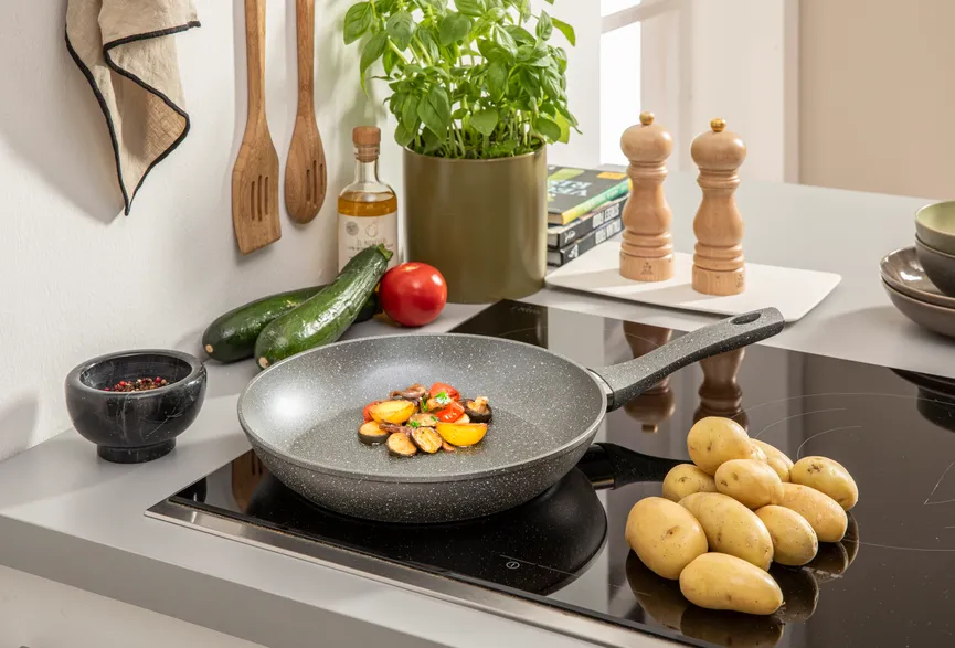 Bratpfanne 28 cm Aluminium milieu