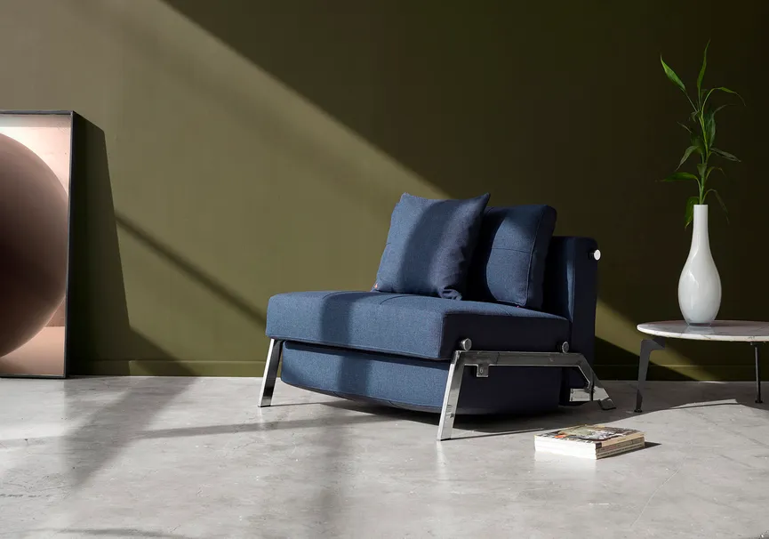 Sessel 90 chrom milieu