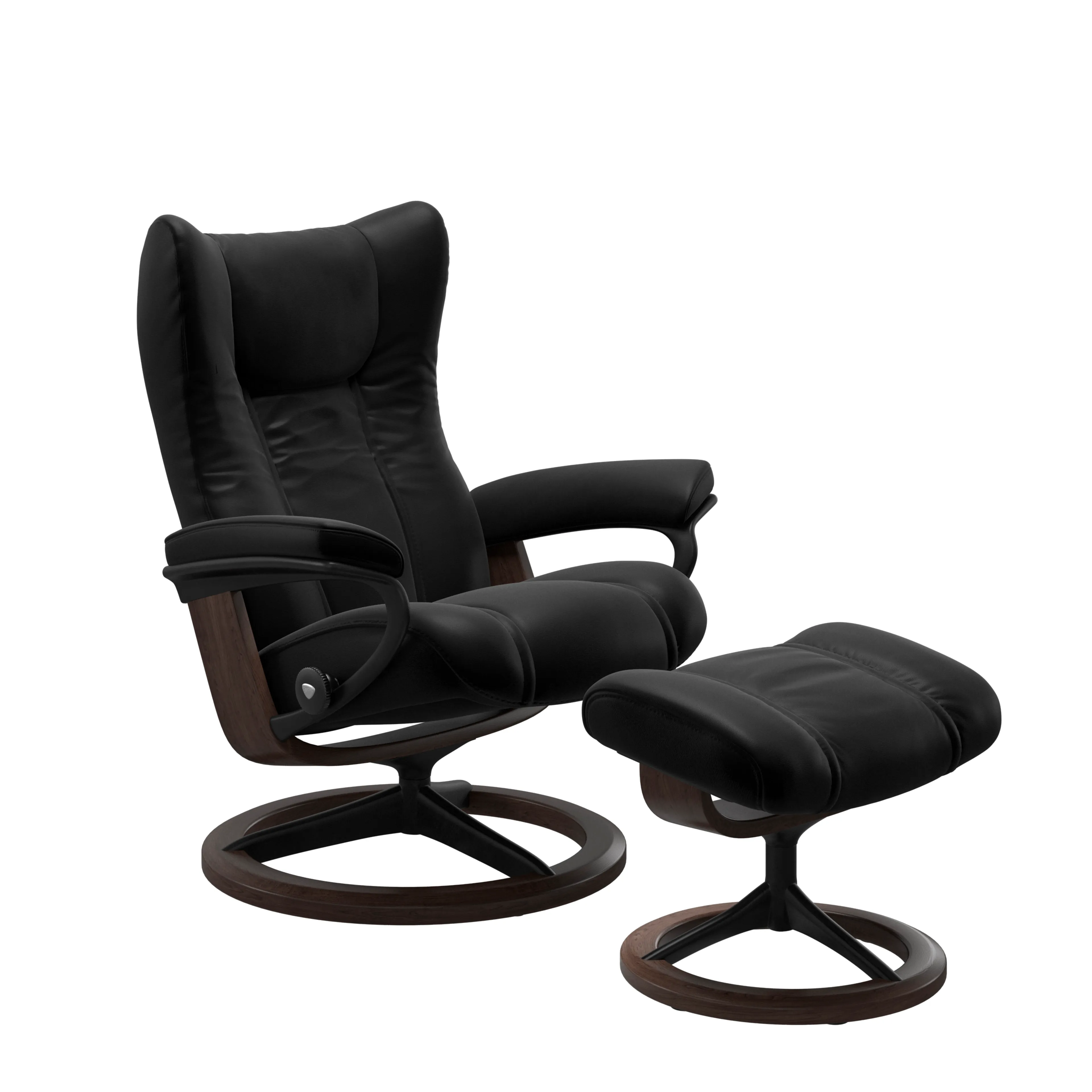 Sessel mit Hocker Wing Signature