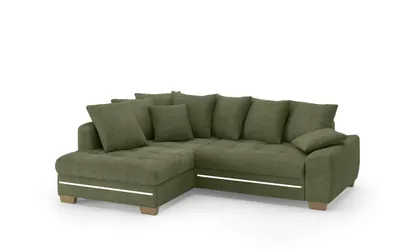 Ecksofa mit LED-Beleuchtung