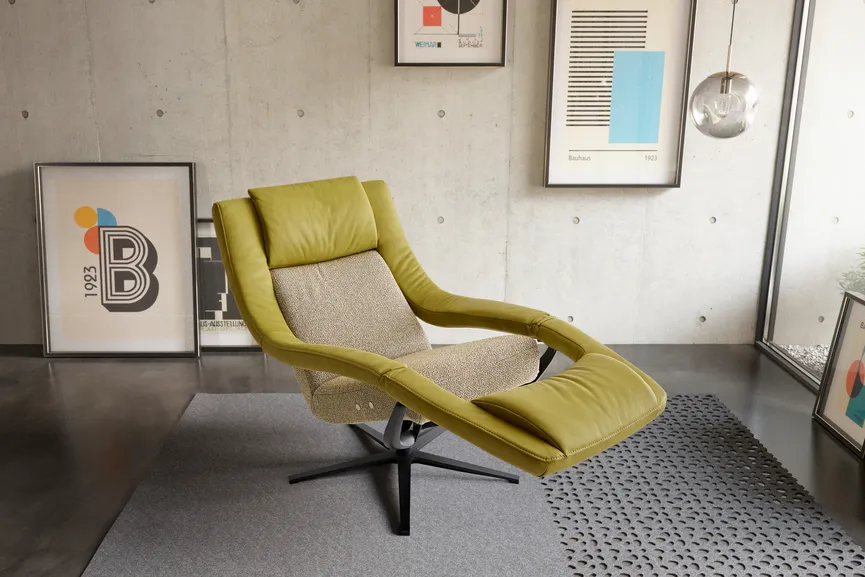 Sessel Yoko-2 DK schwarz detail