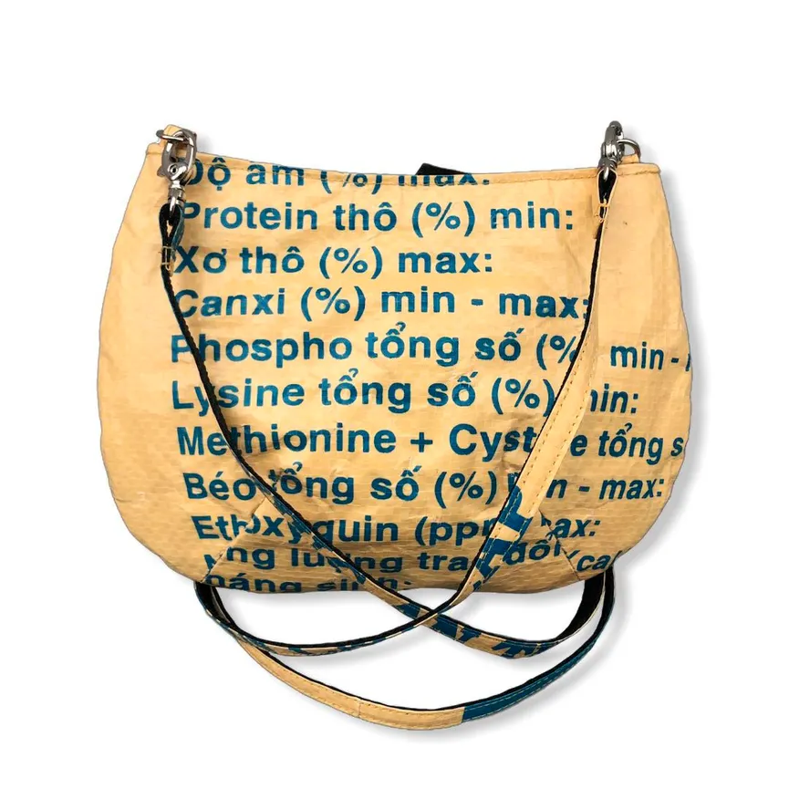 Shoulderbag "Ri86" rosa detail