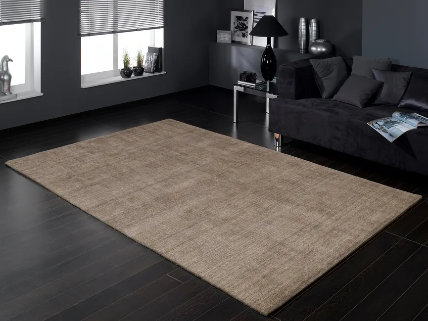 Handwebteppich wendbar milieu