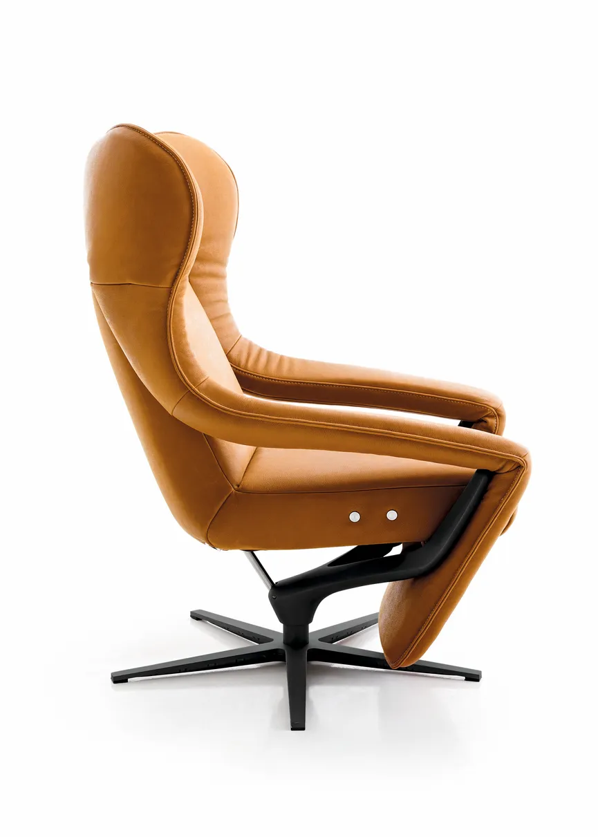 Sessel Yoko-1 DK schwarz detail