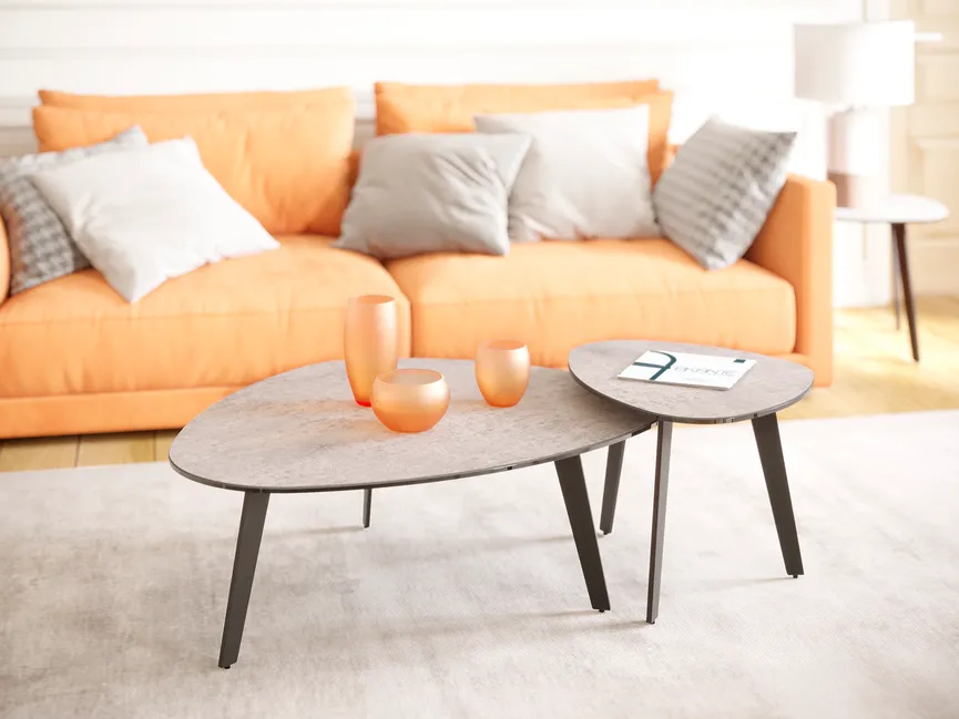 Couchtisch Galet detail