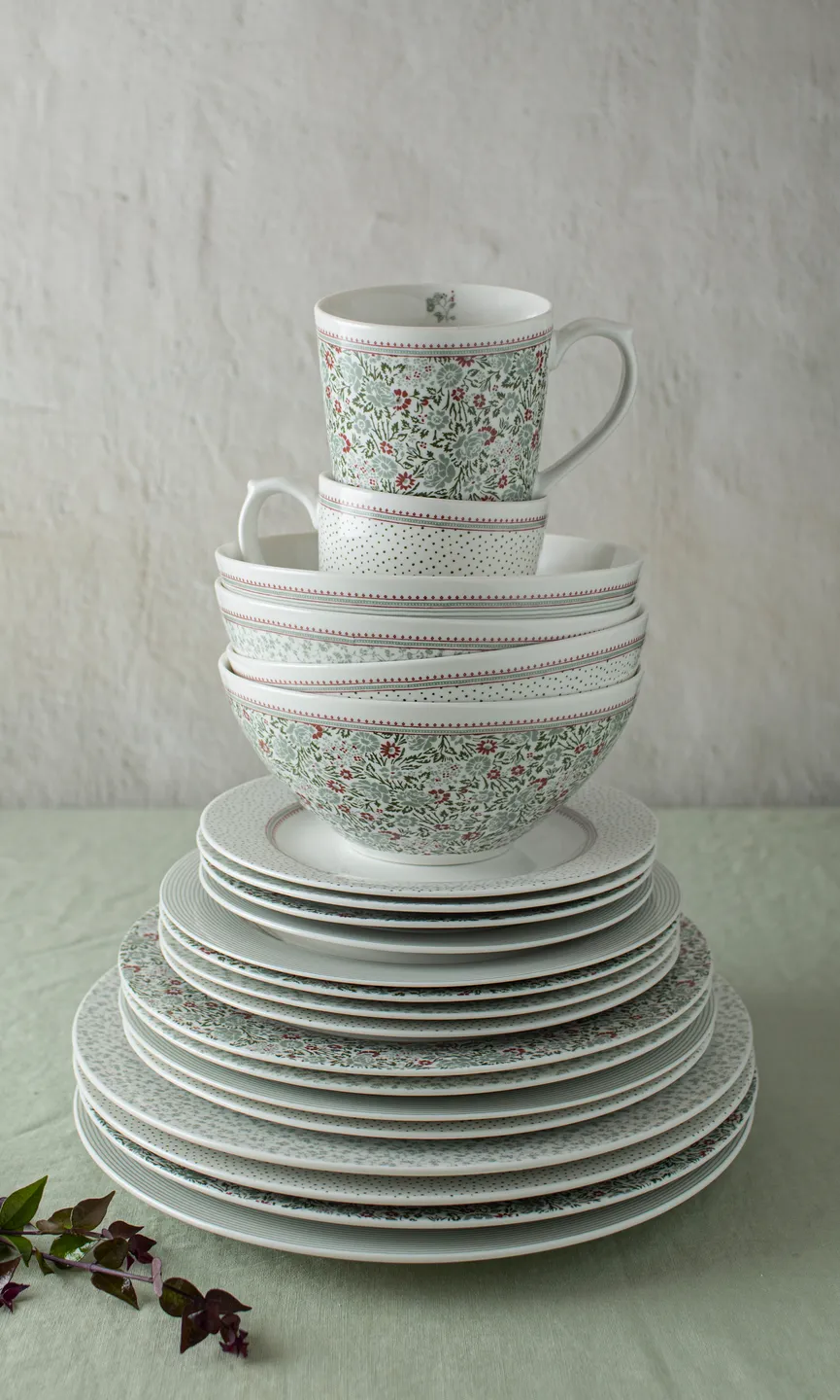 Frühstücksteller 4tlg. milieu