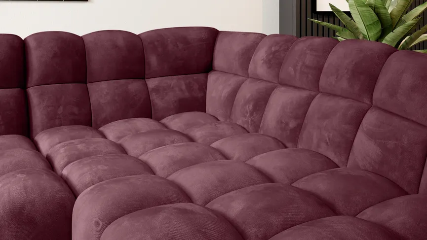 Ecksofa motorisch detail