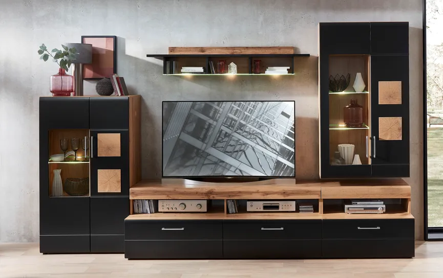 TV-/Wohnwand milieu