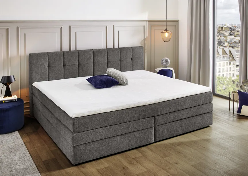 Boxspringbett 240x200 cm milieu