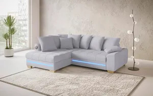 Ecksofa mit Soundsystem