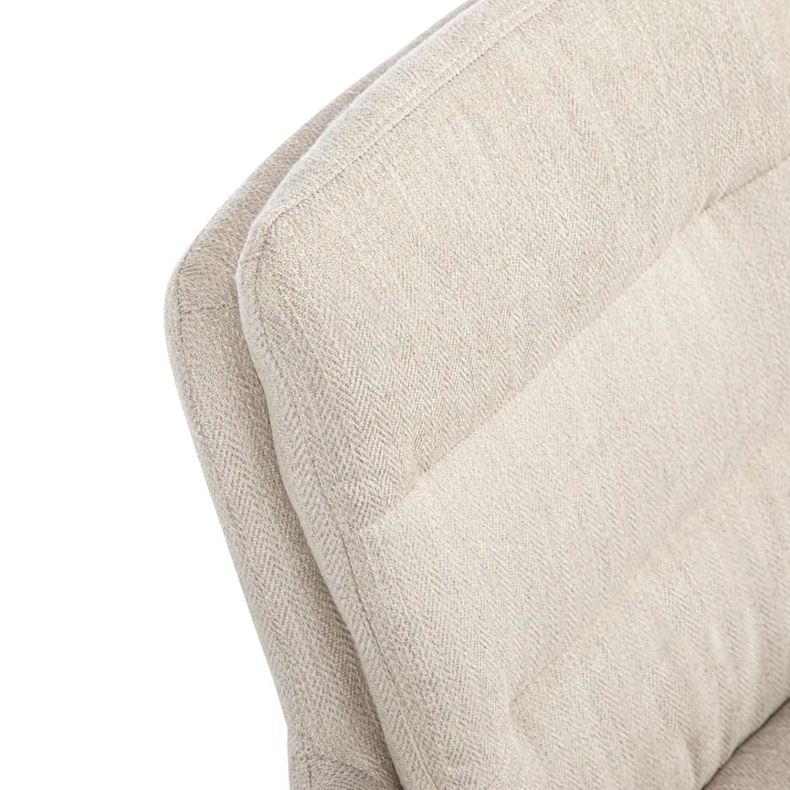Drehstuhl beige detail