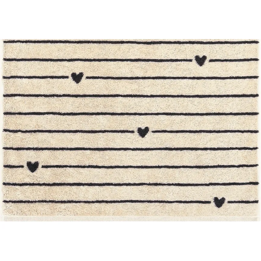Handtuch Hearts 50x100cm material_farbe