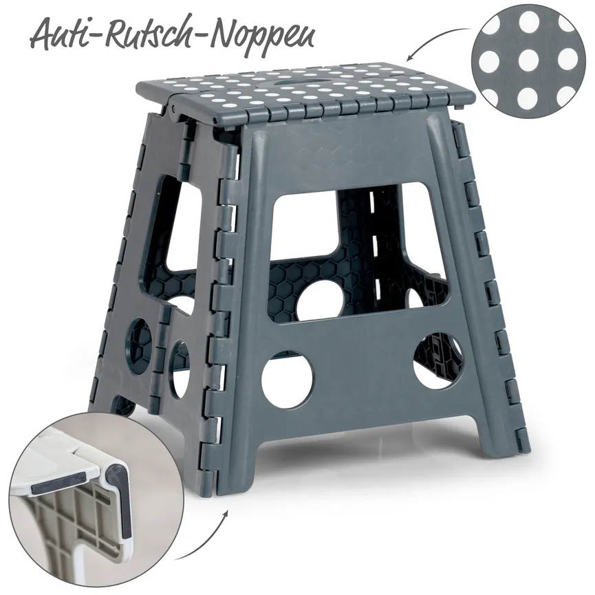 Klapphocker M anthrazit detail