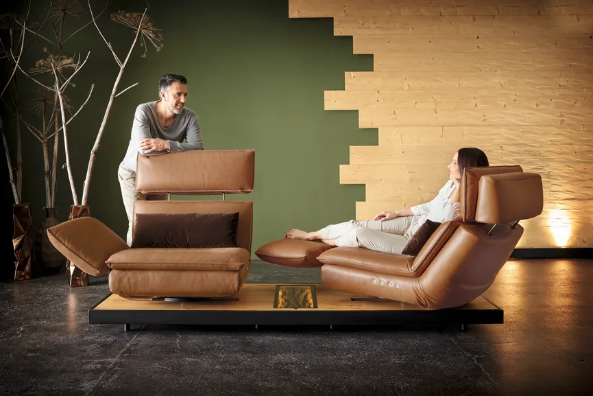 2-Sitzer mit Metallrahmen (C6) detail