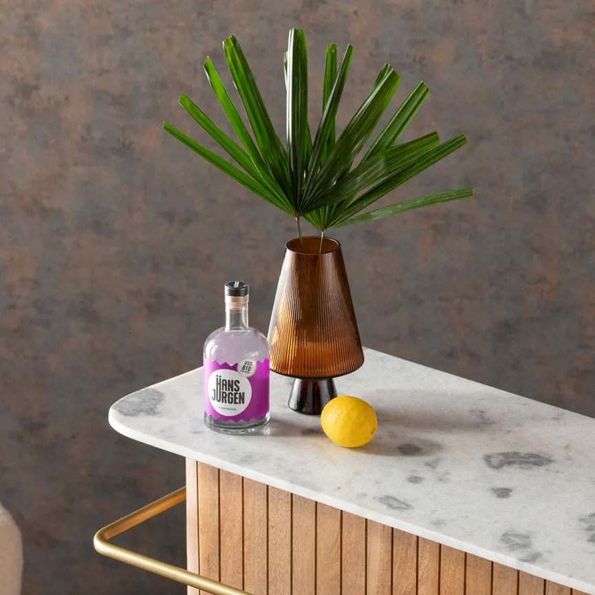 Vase "Earthy" braun milieu