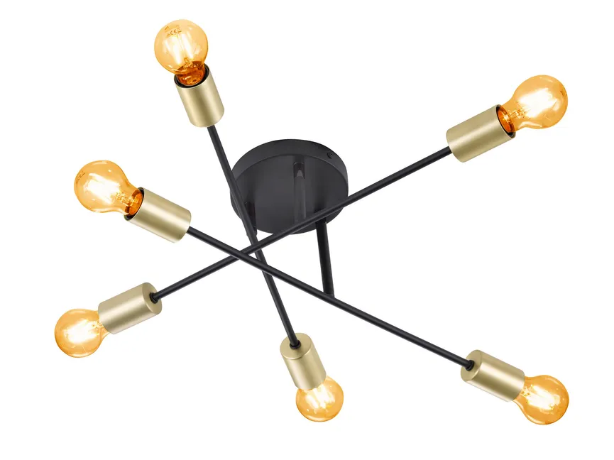 Deckenleuchte "Cross" detail