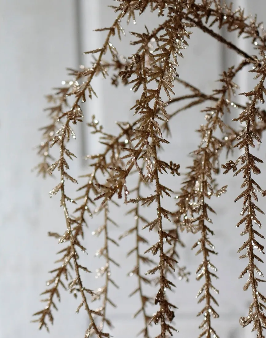 Dekohänger "Glitter" gold detail