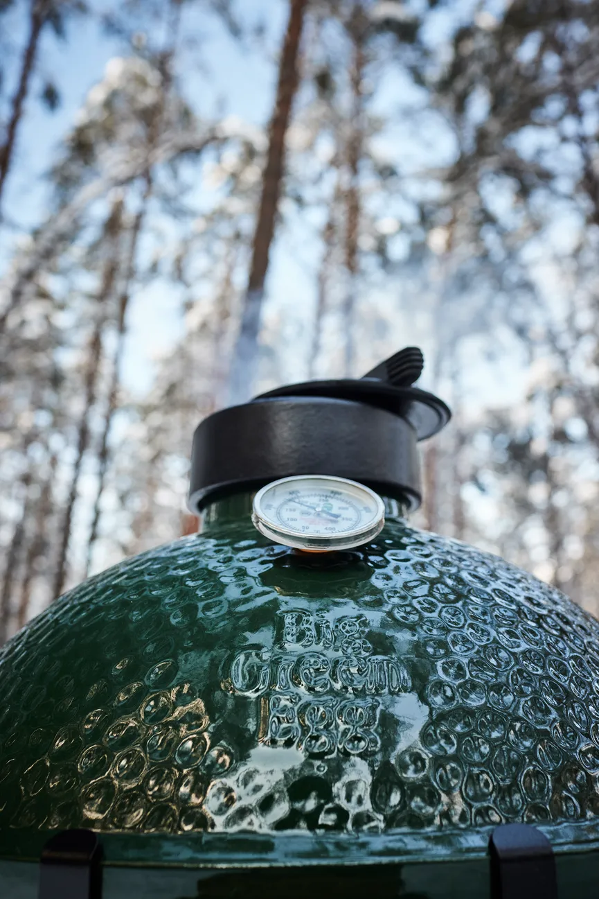 MiniMax Big Green Egg detail