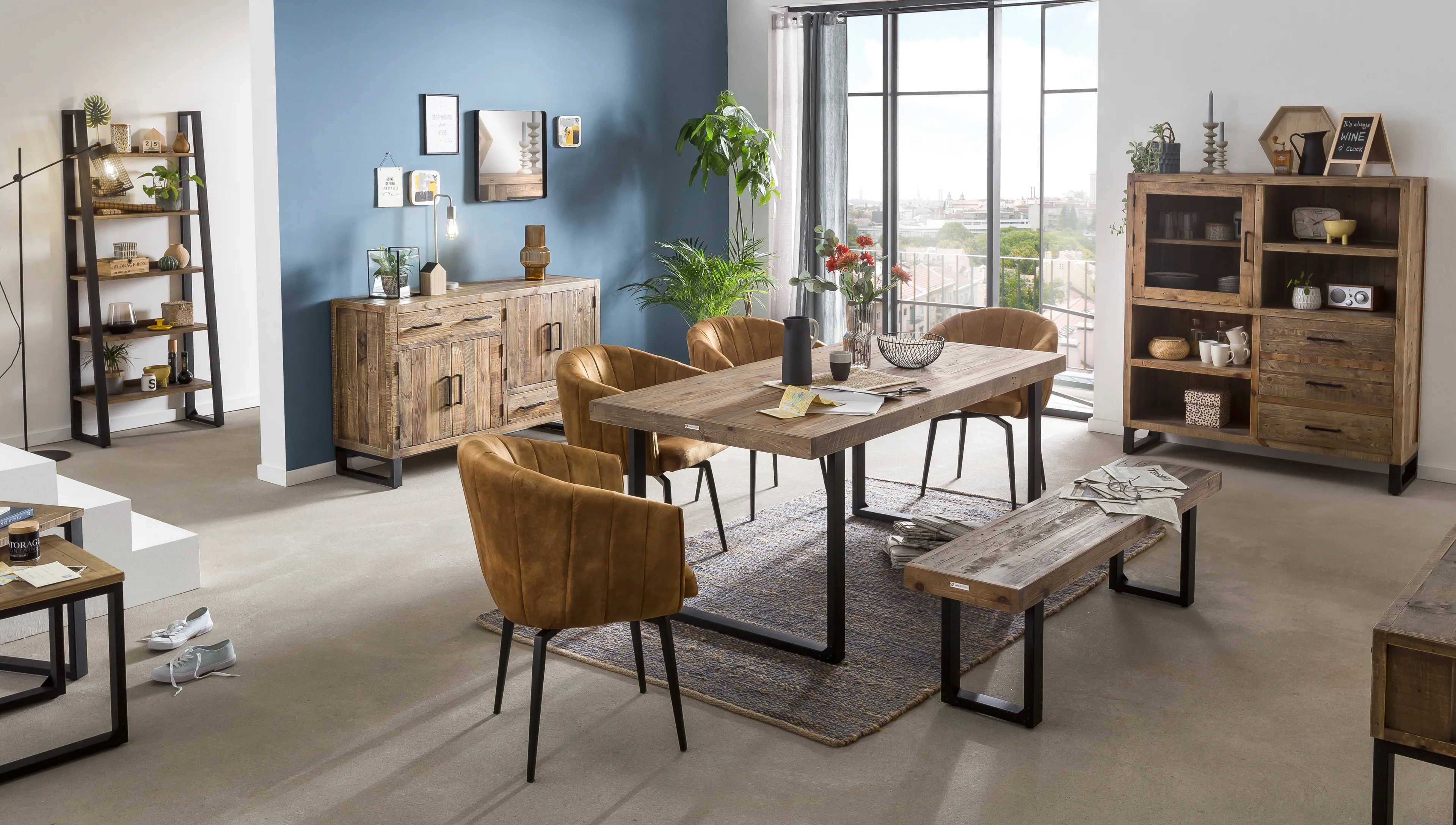 Highboard Boston 5078