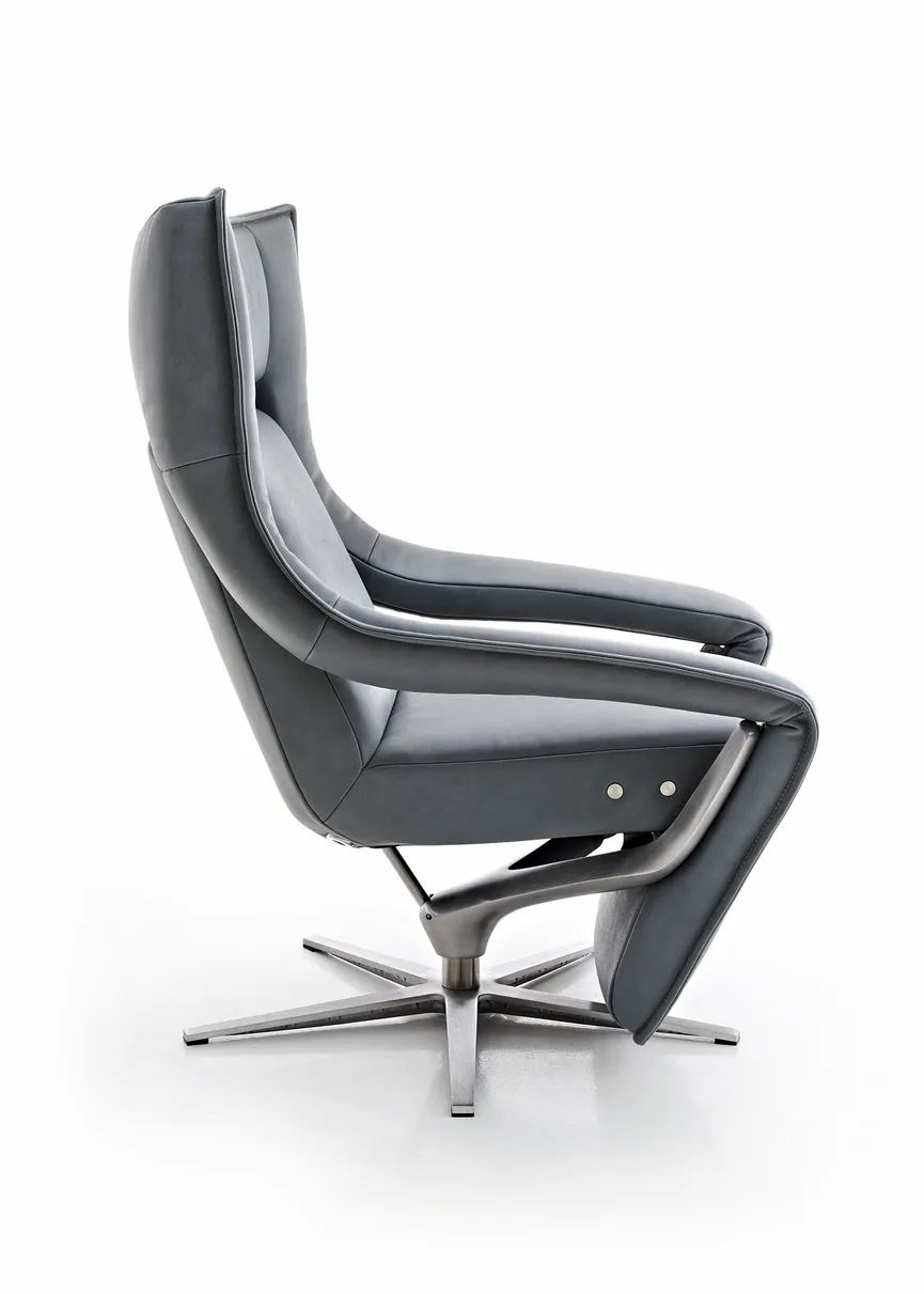Sessel Yoko-4 DK nickel detail