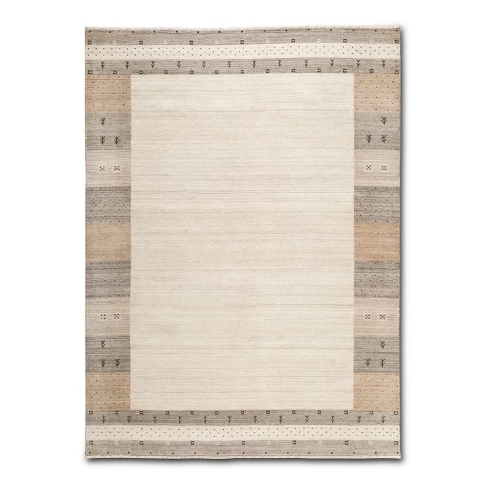 Gabbeh Teppich Beige Loom Lori 140 x 190 cm