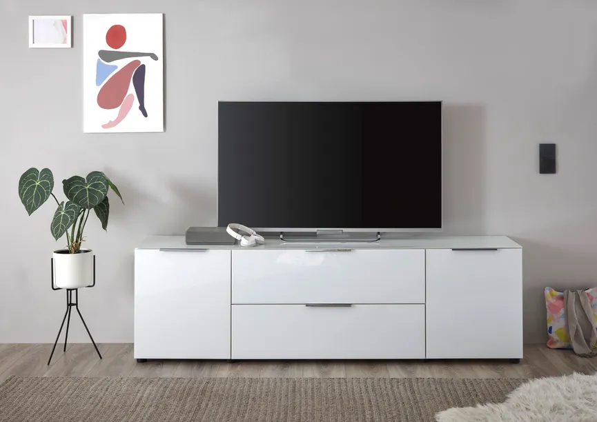 TV-Lowboard 2T/1K/1S milieu