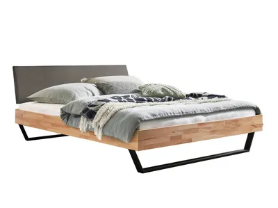 Massivholzbett