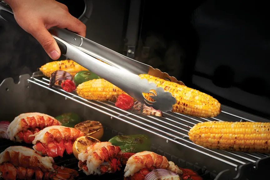 4-tlg. Grillbesteck-Set detail