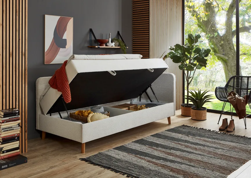 Polsterliege LF 90x200 cm milieu