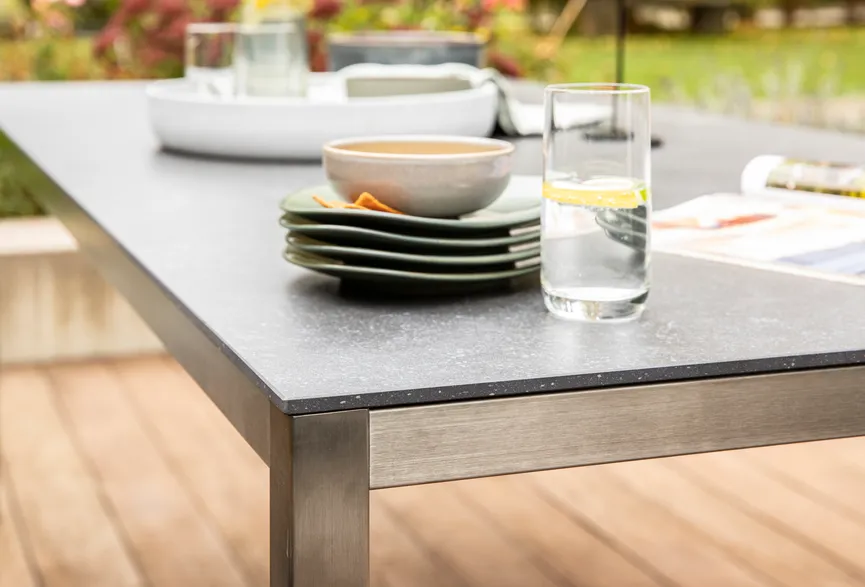 ETNA 210/270cm Edelstahl detail