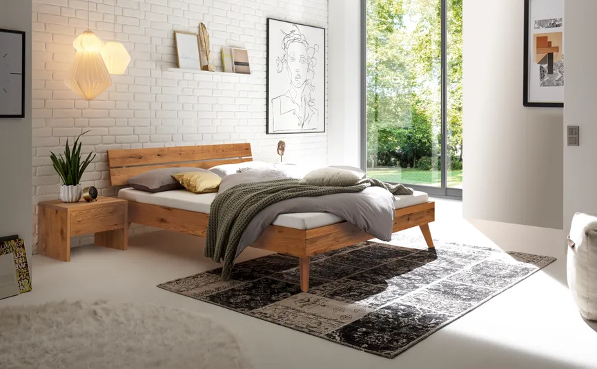 Bett 90x200 cm milieu