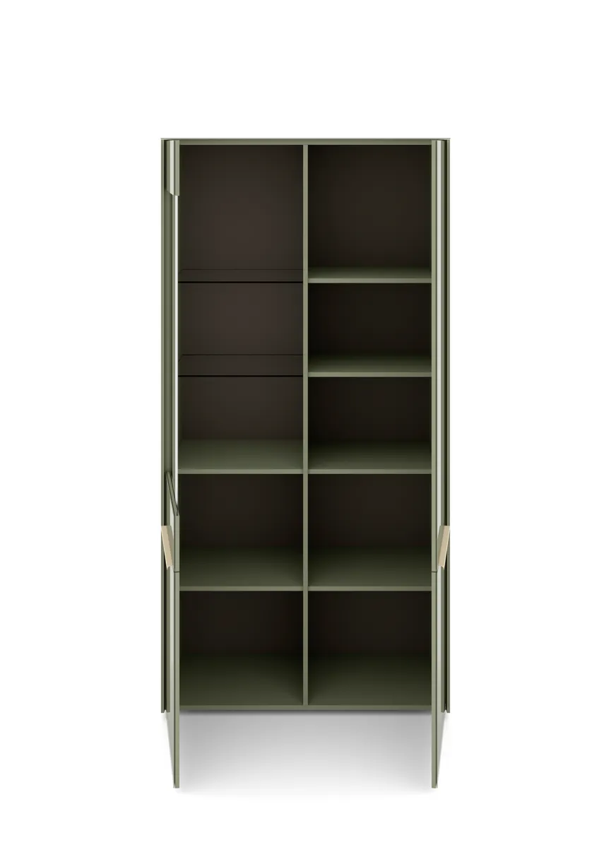 Vitrinenschrank detail