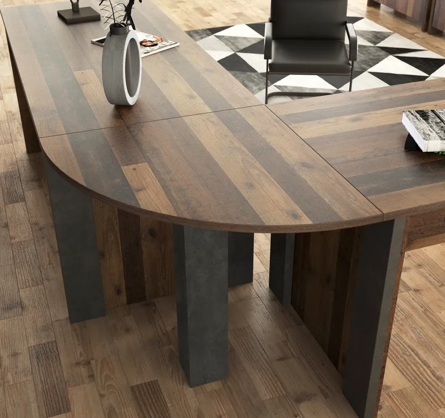 Verkettungsplatte 90° milieu